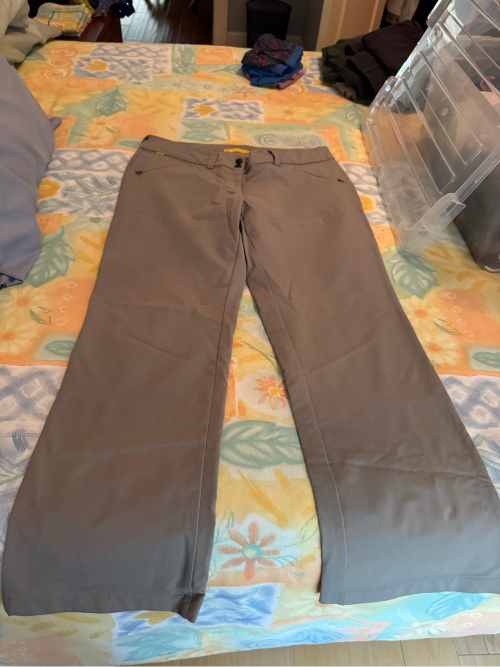Lole hiking tan/Travel Pants